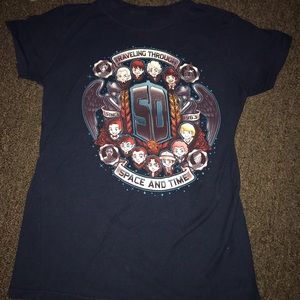 Doctor Who 50th anniversary t-shirt XL